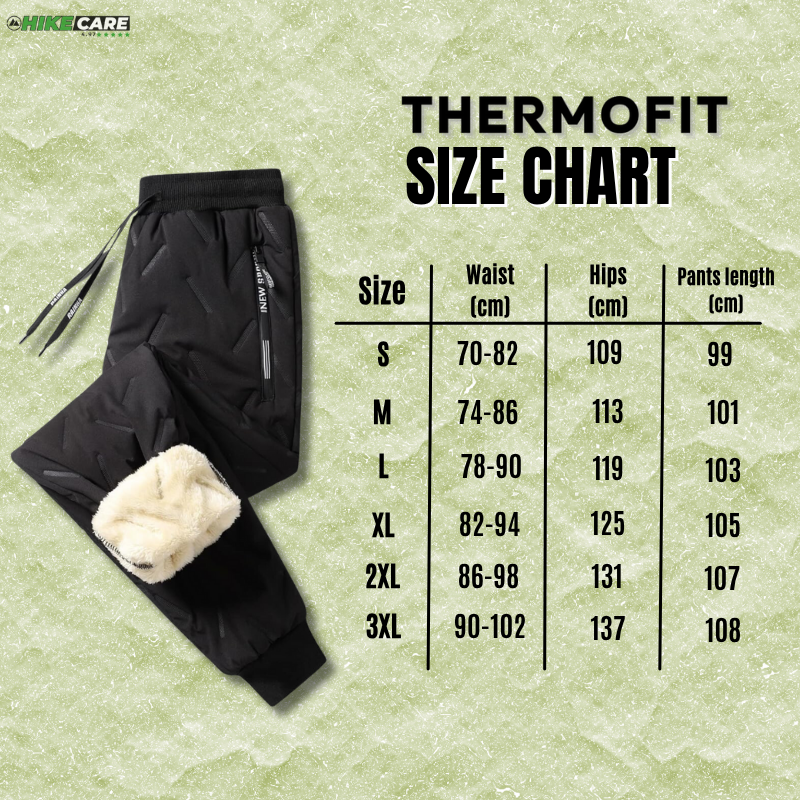 THERMOFIT Thermal Trousers - keeps you warm and dry for hours