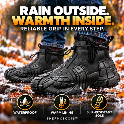 ThermoBoots – Waterproof All-Weather Boots for Year-Round Wear | Slip-Resistant & Pain-Relieving