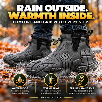 ThermoBoots – Waterproof All-Weather Boots for Year-Round Wear | Slip-Resistant & Pain-Relieving