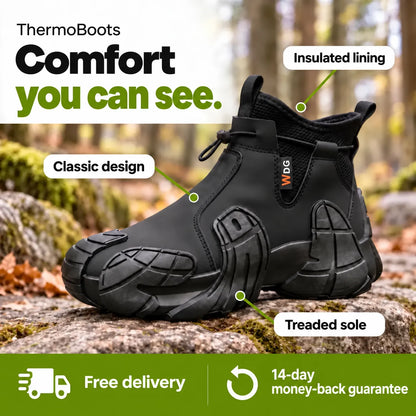 ThermoBoots – Waterproof All-Weather Boots for Year-Round Wear | Slip-Resistant & Pain-Relieving