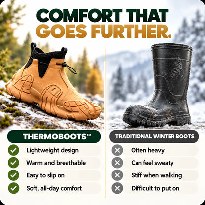 ThermoBoots – Waterproof All-Weather Boots for Year-Round Wear | Slip-Resistant & Pain-Relieving