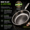 TitanPure Pro – Titanium pan without non-stick coating, PFAS- and PTFE-free | 30 cm