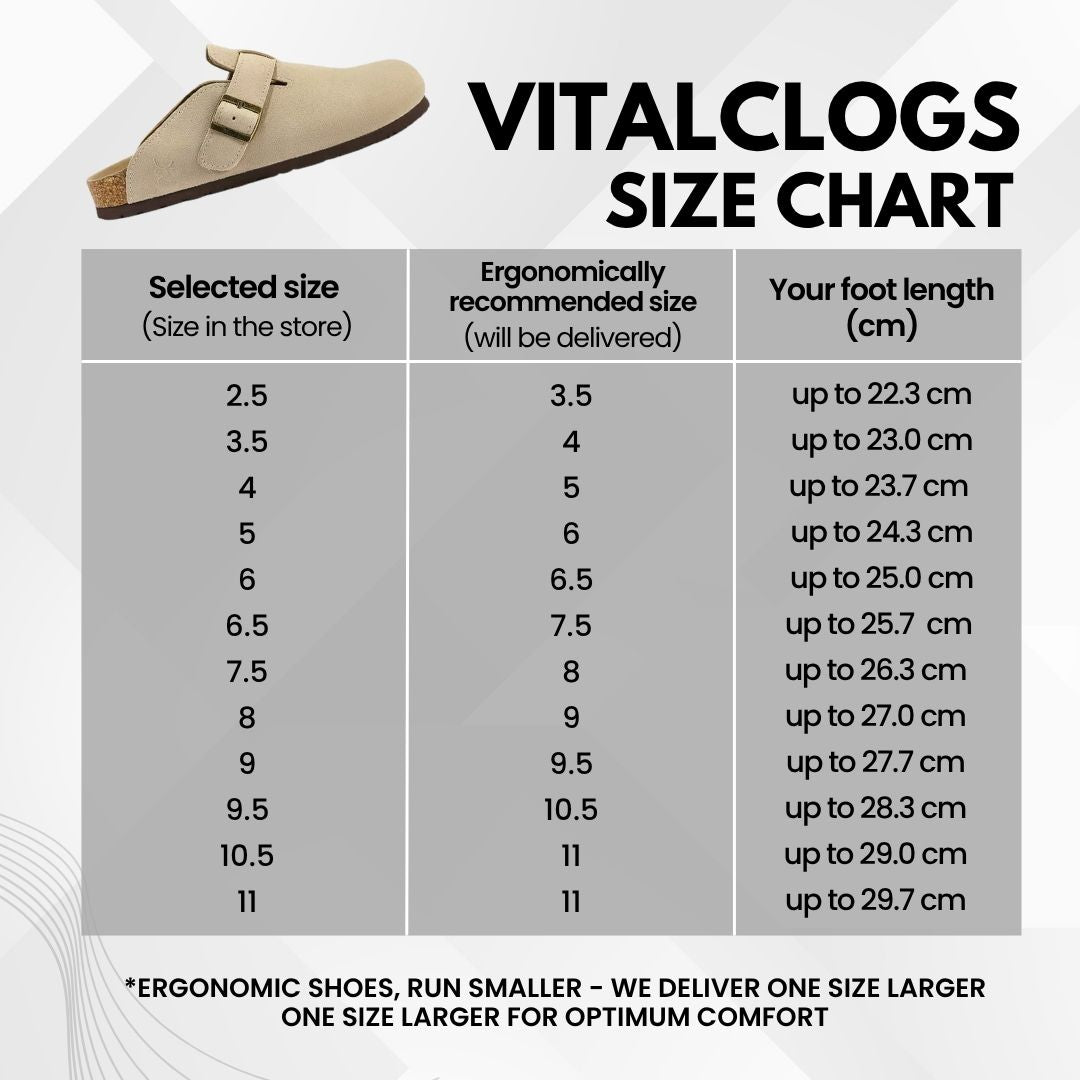 VitalClogs - ergonomic & non-slip clogs - the original