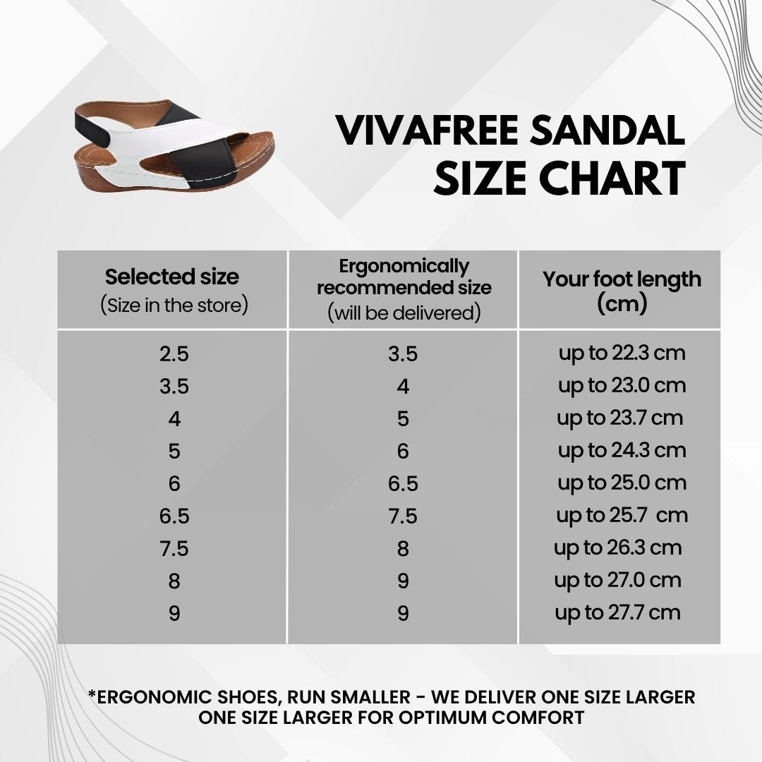 VivaFree - ergonomic & non-slip sandals for pain relief