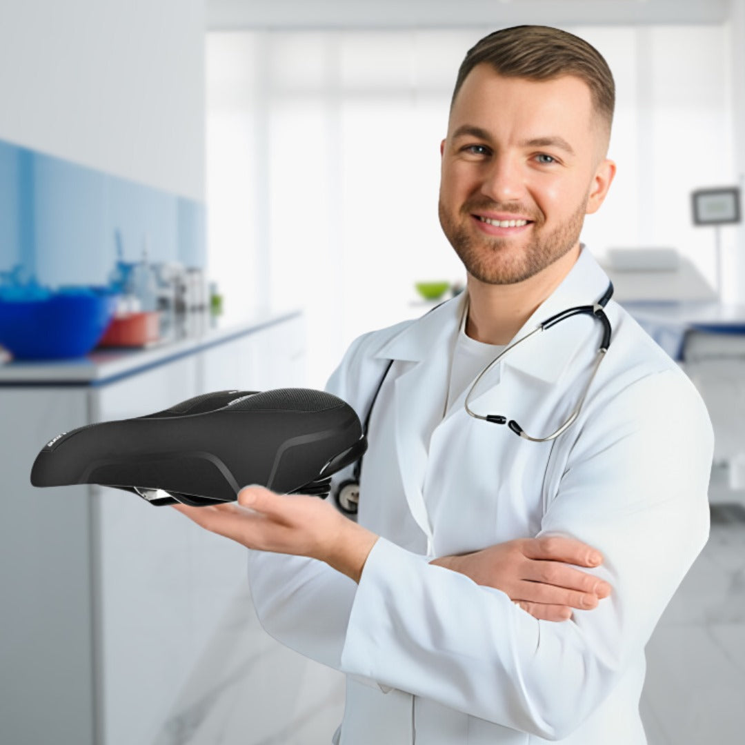 Cloudsattel - orthopaedic pain relieving saddle for all bicycles