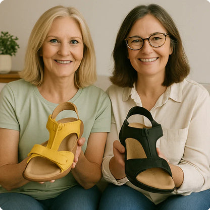 OrthoSun™ - ergonomic orthopaedic sandals for pain relief