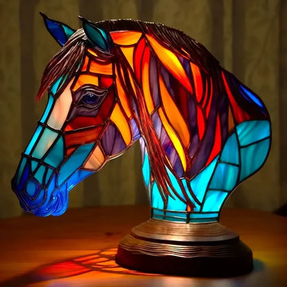 Light Horse - handmade lamp that makes hearts shine