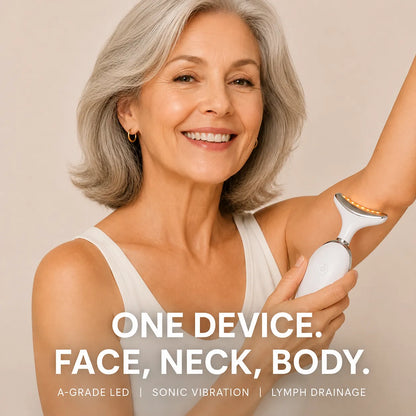 LumaLift Pro – 3-in-1 firming & massage device for face, arms & body