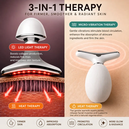LumaLift Pro – 3-in-1 firming & massage device for face, arms & body
