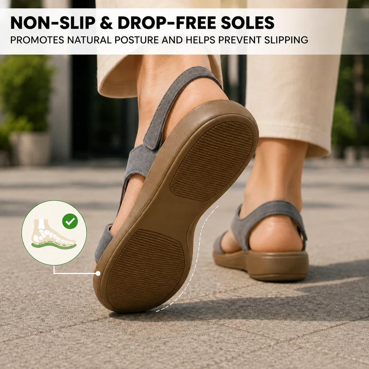 Orthosun — Pain-relieving comfort sandals | Non-slip & feather-light